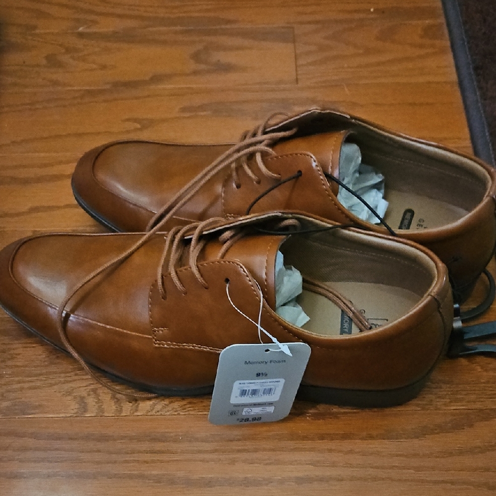 George Tan Leather Oxfords